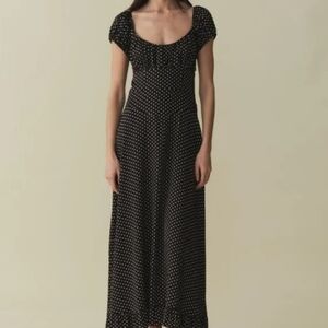 Doen Ramona Silk Dress Medium